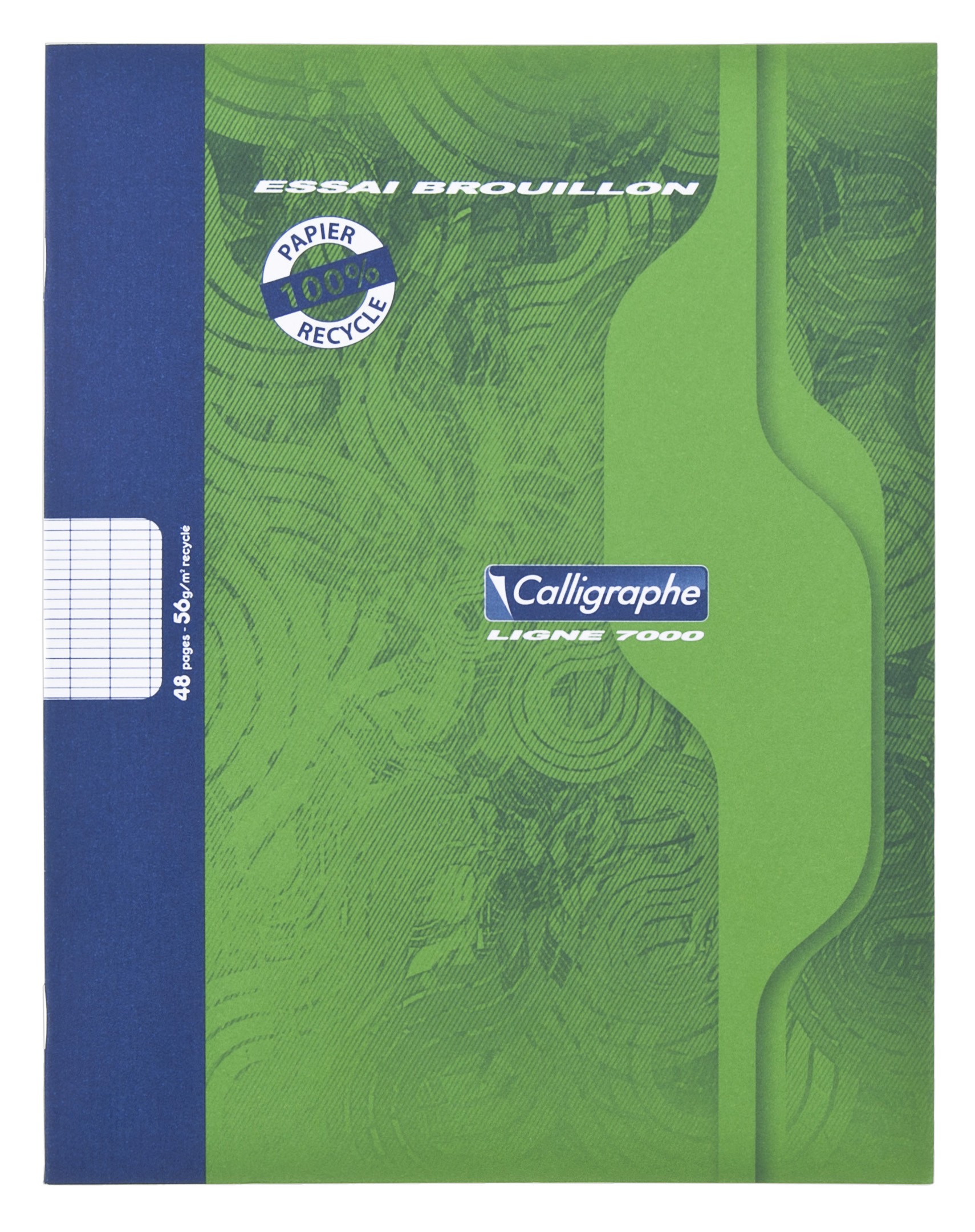 Cahier De Brouillon Avec Table De Multiplication Cahier de Brouillon Calligraphe 17x22 48 pages grands carreaux