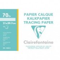 Feuilles de papier calque en feuille grand format 21x29,7 70-75gr