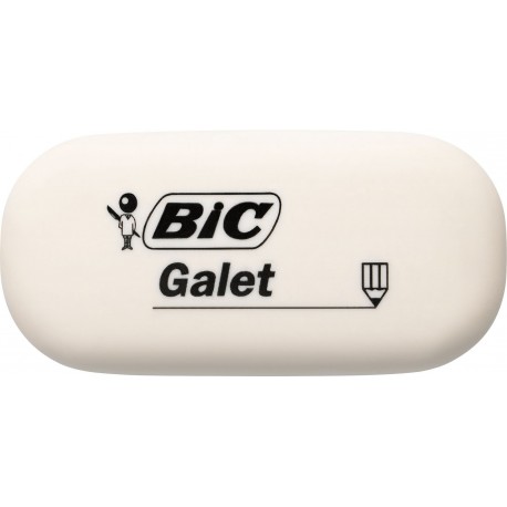 Gomme galet blanche - Creastore