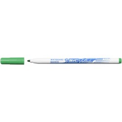 Marqueur tableau blanc Bic Velleda 1721 pointe fine 1,4 mm - Vert