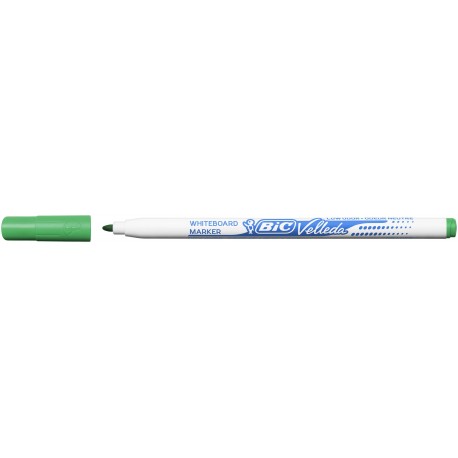 Marqueur tableau blanc Bic Velleda 1721 pointe fine 1,4 mm - Vert