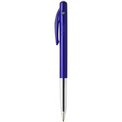 Stylo bille Bic pointe fine Corps plastique orange à capuchon encre bleue :  Chez Rentreediscount Fournitures scolaires