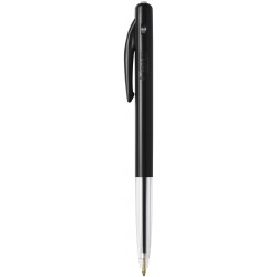 Stylo Bille Bic M10 rétractable pointe moyenne - Noir