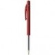 Stylo Bille Bic M10 rétractable pointe moyenne - Rouge