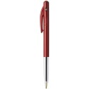 Stylo Bille Bic M10 rétractable pointe moyenne - Rouge