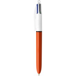 Stylo cristal orange fine Rouge BIC Réf : 03866