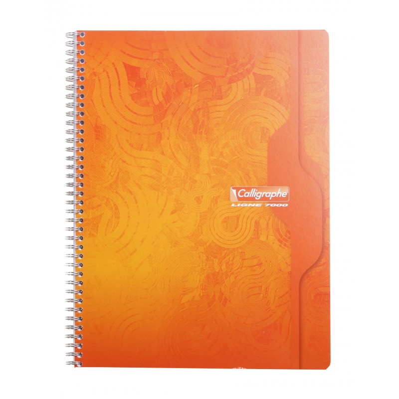 Cahier spirale grand format 24x32 180p petits carreaux (5x5