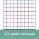 Cahier spirale grand format 24x32 180p petits carreaux (5x5) Calligraphe