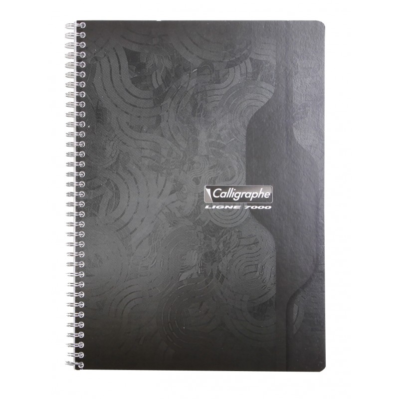 SANS MARQUE - Cahier spirale 21x29,7cm 180 pages petits carreaux 5x5 90g.  Couver