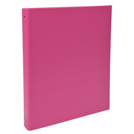 Classeur 4 anneaux format A4 dos de 40mm - Rose