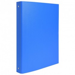 Classeur souple 4 anneaux A4 (21x29,7) dos de 15mm - Bleu clair