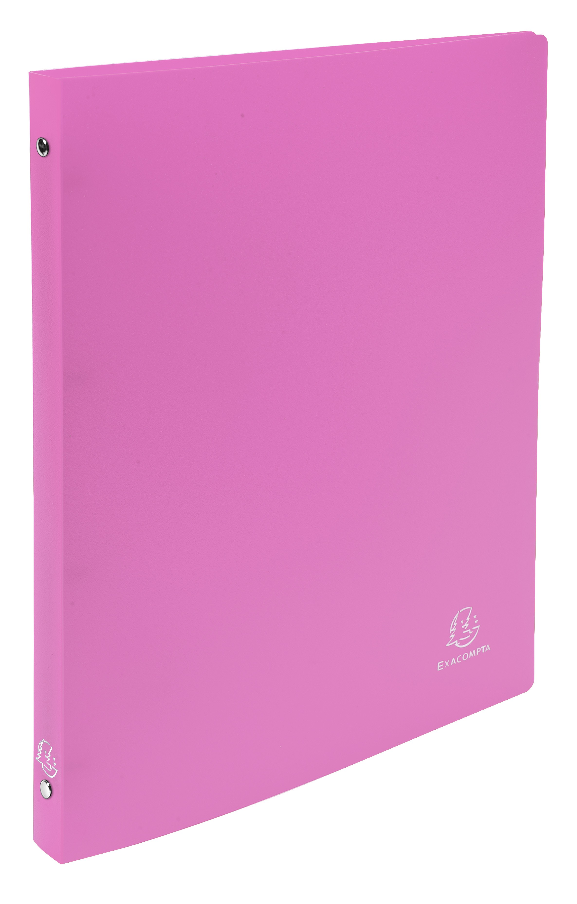 Classeur souple 4 anneaux A4 (21x29,7) dos de 15mm - Rose