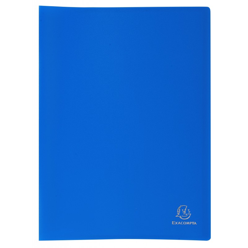 Protège-documents format A4 20 pochettes/40vues - bleu