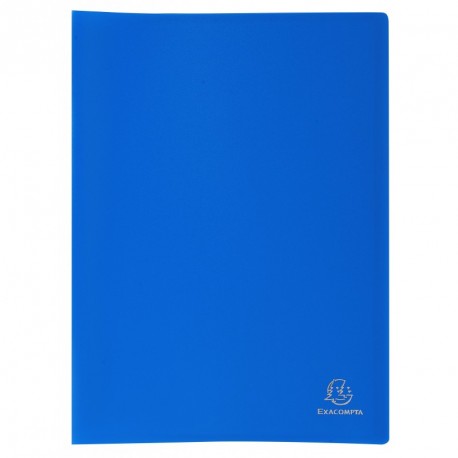 Protége-documents format A4 30 pochettes/60vues - bleu