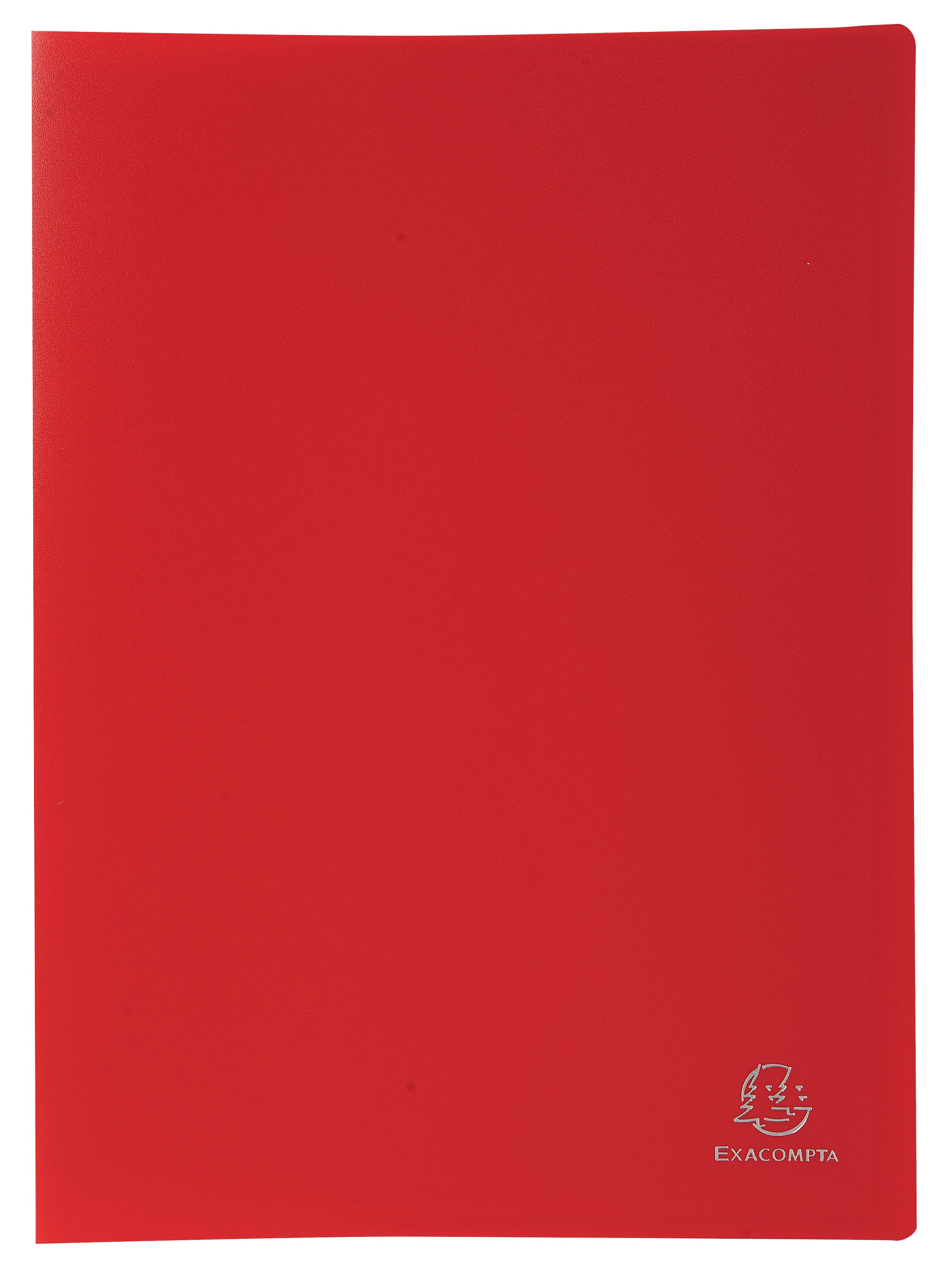 Protège-documents format A4 40 pochettes/80vues - rouge