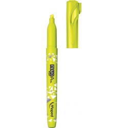 Surligneur Maped Fluo'Peps pen forme stylo - couleur jaune