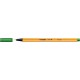 Stylo feutre Stabilo point 88 pointe extra-fine et capuchon - Vert