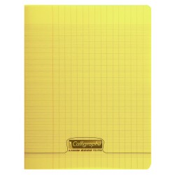 Cahier spirale plastifié 120P petits carreaux grand format A4 KOUTOUBIA