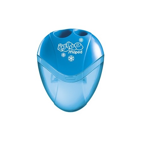 Taille-crayon Maped I-Gloo avec réservoir - 2 usages bleu ou vert