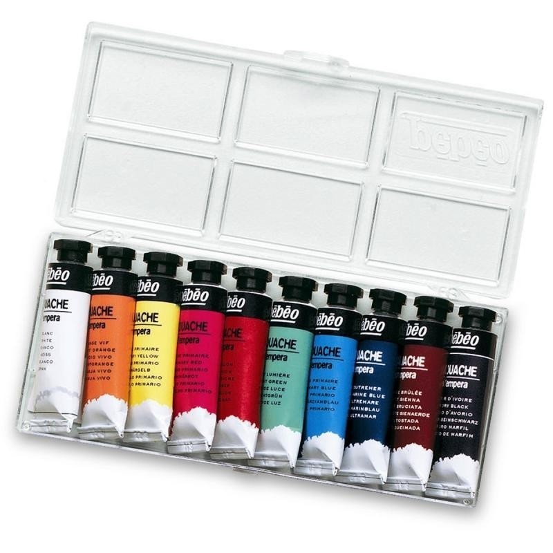 Kit De Peinture Gouache 12 Couleurs Métallisées Pour Peinture