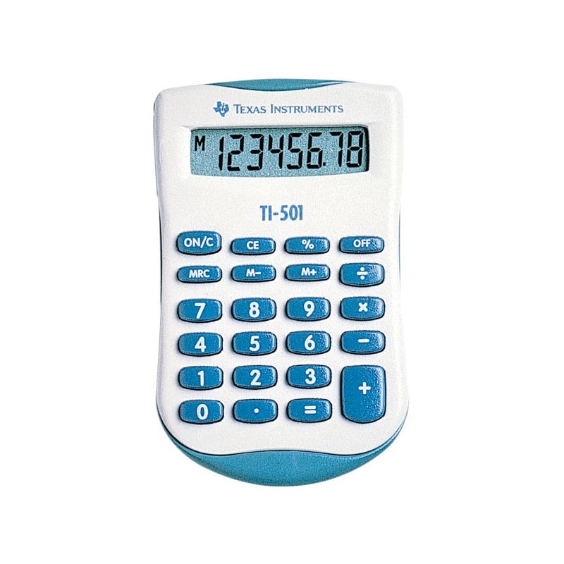 Calculatrice de poche Texas Instrument 8 chiffres TI-501