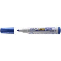 Marqueur tableau blanc Bic Velleda 1701 pointe ogive - Bleu