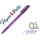 Stylo bille PaperMate Inkjoy 100 pointe moyenne avec capuchon - Violet