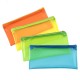 Trousse fourre-tout en plastique format 22x11cm - coloris assortis