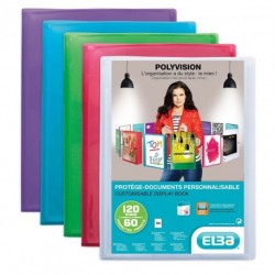 Protége-documents personnalisable format A4 100 pochettes/200vues