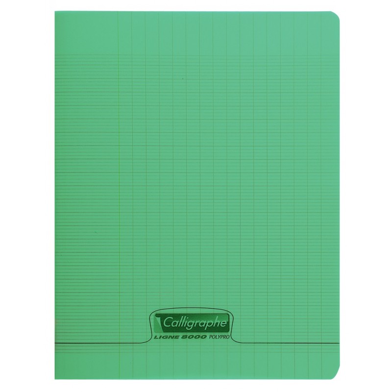 CAHIER POLYPRO, Petit Format, Grands Carreaux, 17X22 48 PAGES SEYES ROUGE -  BuroStock Guyane