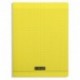 Cahier polypro Calligraphe grand format 24x32 96p grands carreaux (séyès) - jaune