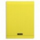 Cahier polypro Calligraphe grand format 24x32 96p grands carreaux (séyès) - jaune