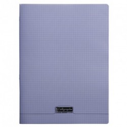 Cahier spirale petit format 17x22 100p grands carreaux (séyès