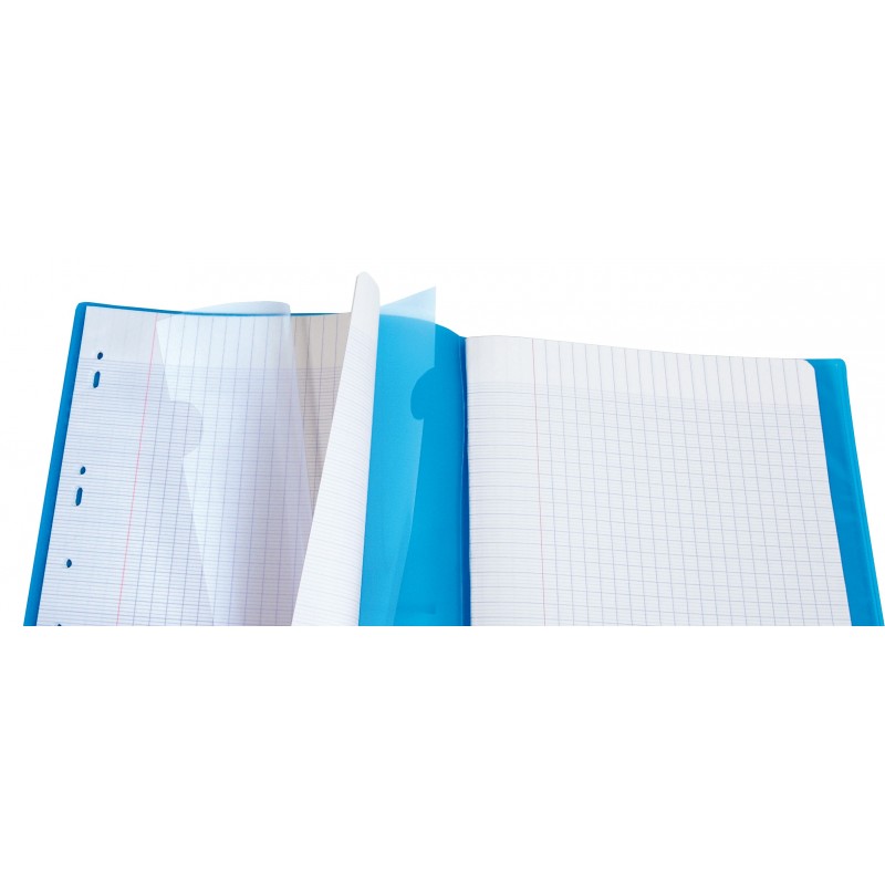 cahier pochette transparente - Achat en ligne