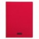 Cahier polypro Calligraphe grand format 24x32 192p grands carreaux (séyès) - rouge